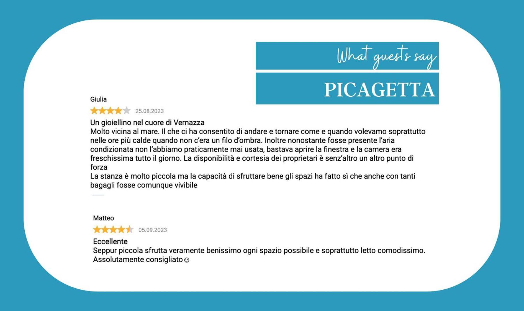 Picagetta Apartman Vernazza Kültér fotó